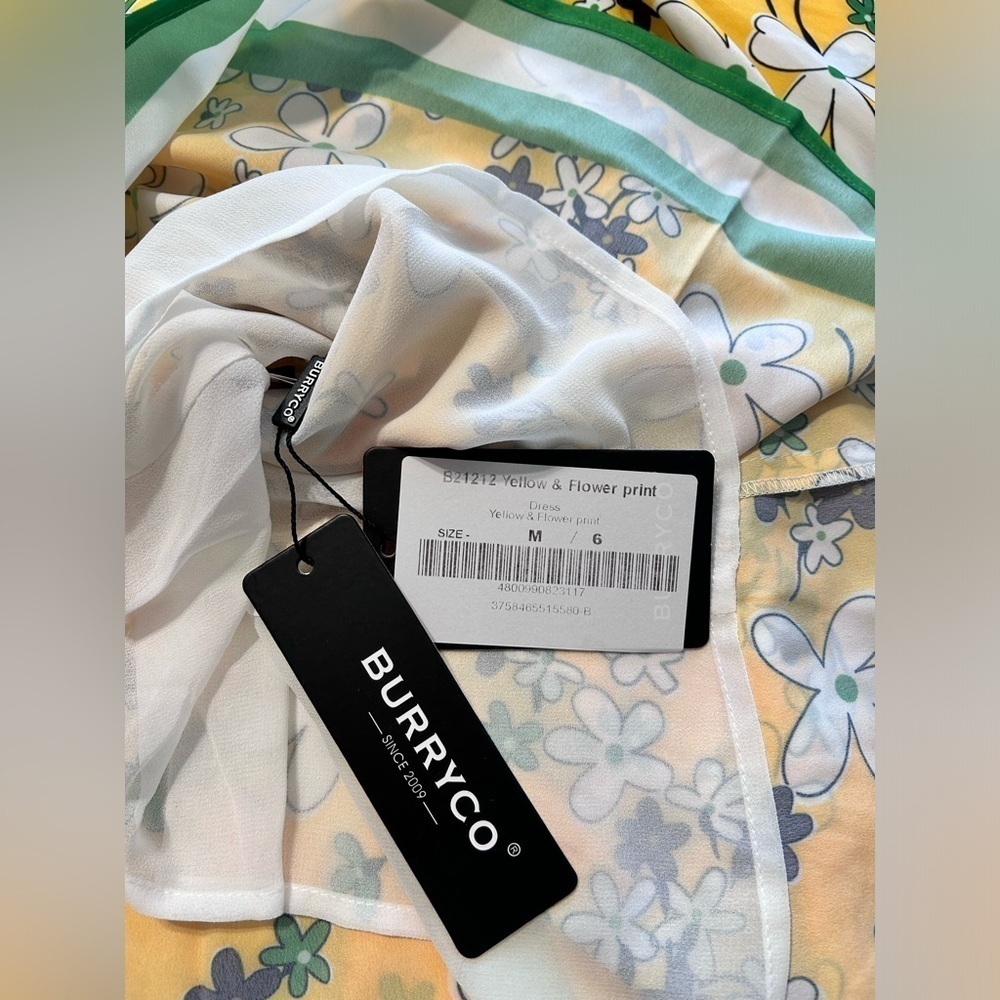 BURRYCO silk midi dress - Picture 3 of 5